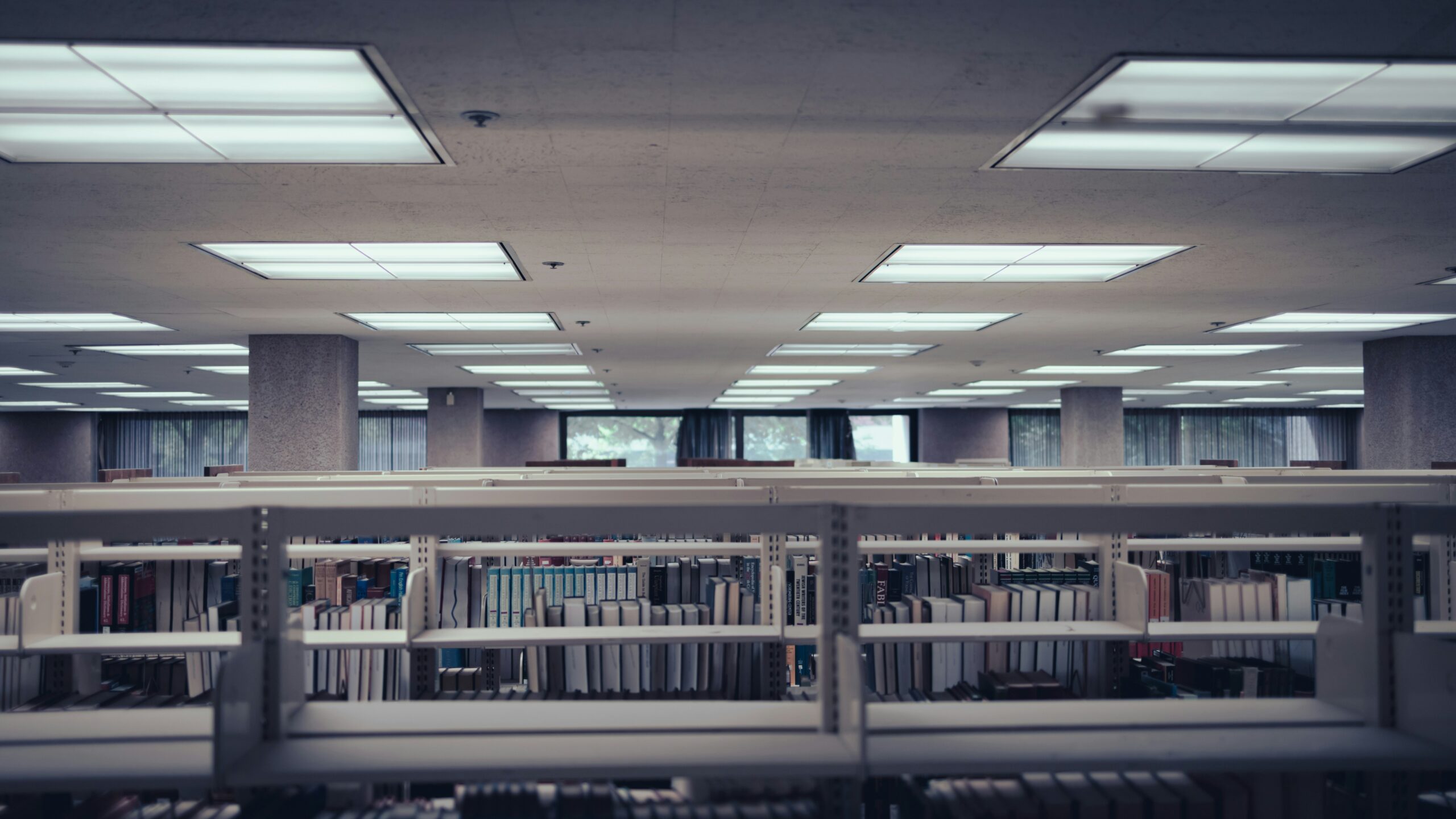 A library in one of the best sociology degree schools