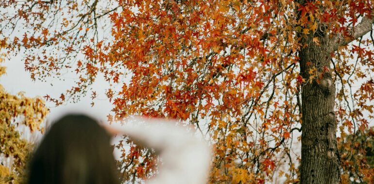 A student clicking a photo to prepare for digital photography schools and colleges in Arkansas. 