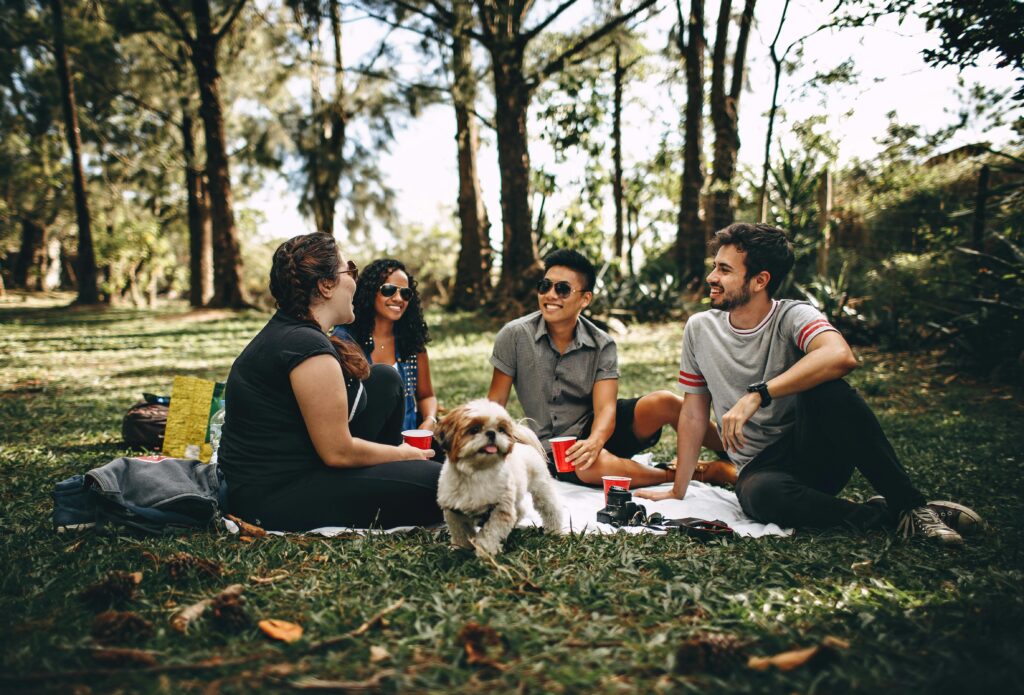 Students in a private college in California