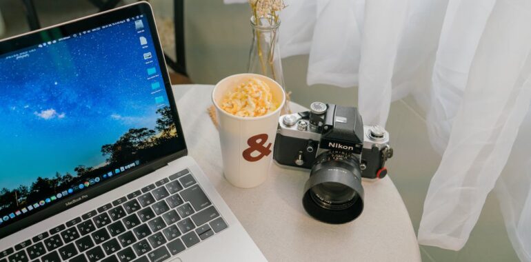 Take photography and editing classes to learn new skills